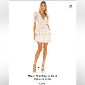 Bronx and banco white dress